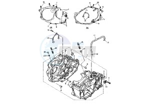 TT R 600 drawing CRANKCASE