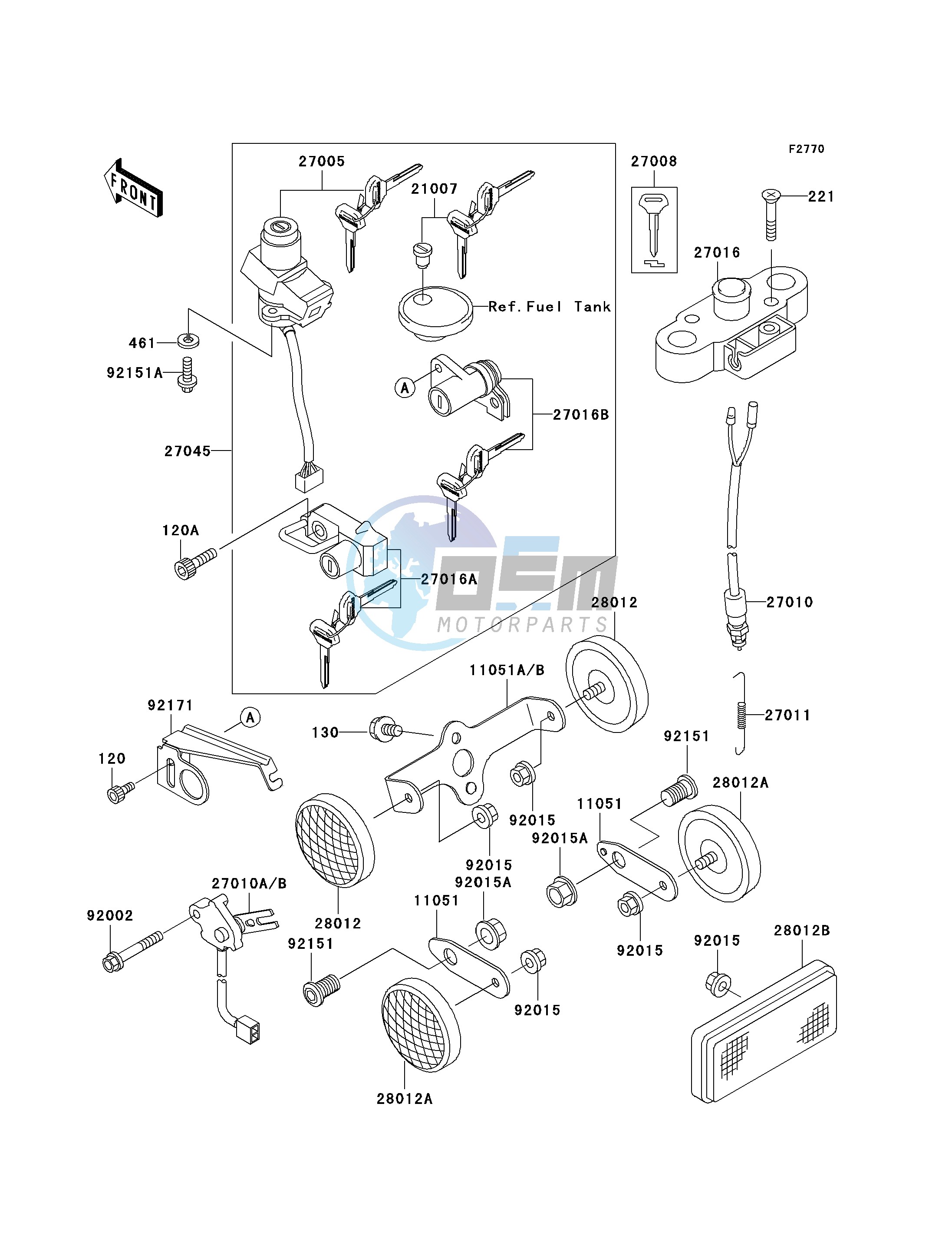 IGNITION SWITCH_LOCKS_REFLECTORS