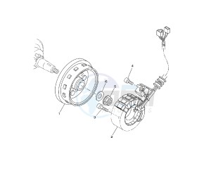 YZF R 125 drawing GENERATOR