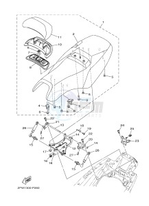 XP500A T-MAX 530 (2PWM) drawing SEAT