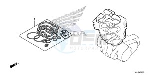 NC750XE NC750X Europe Direct - (ED) drawing GASKET KIT A