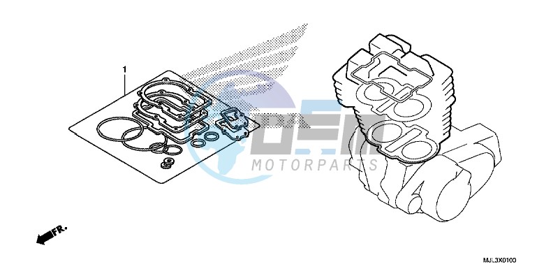 GASKET KIT A