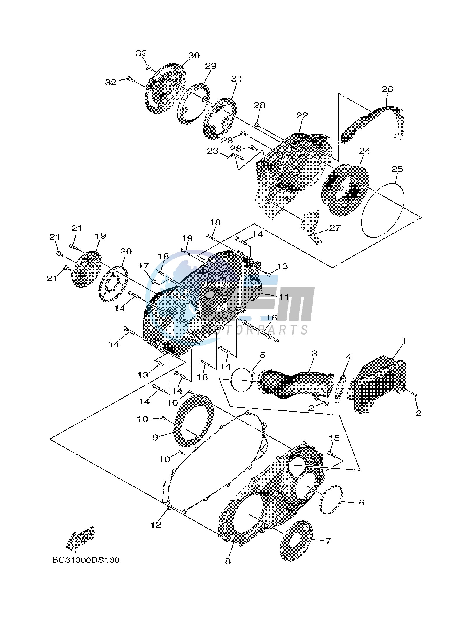 CRANKCASE COVER 2