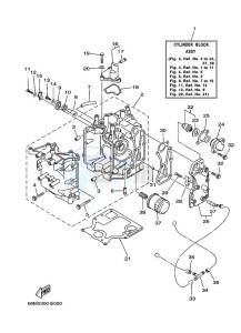 F13-5AEHL drawing CYLINDER--CRANKCASE-1