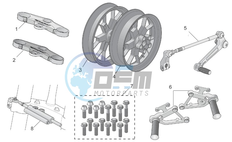 Acc. - Cyclistic components I