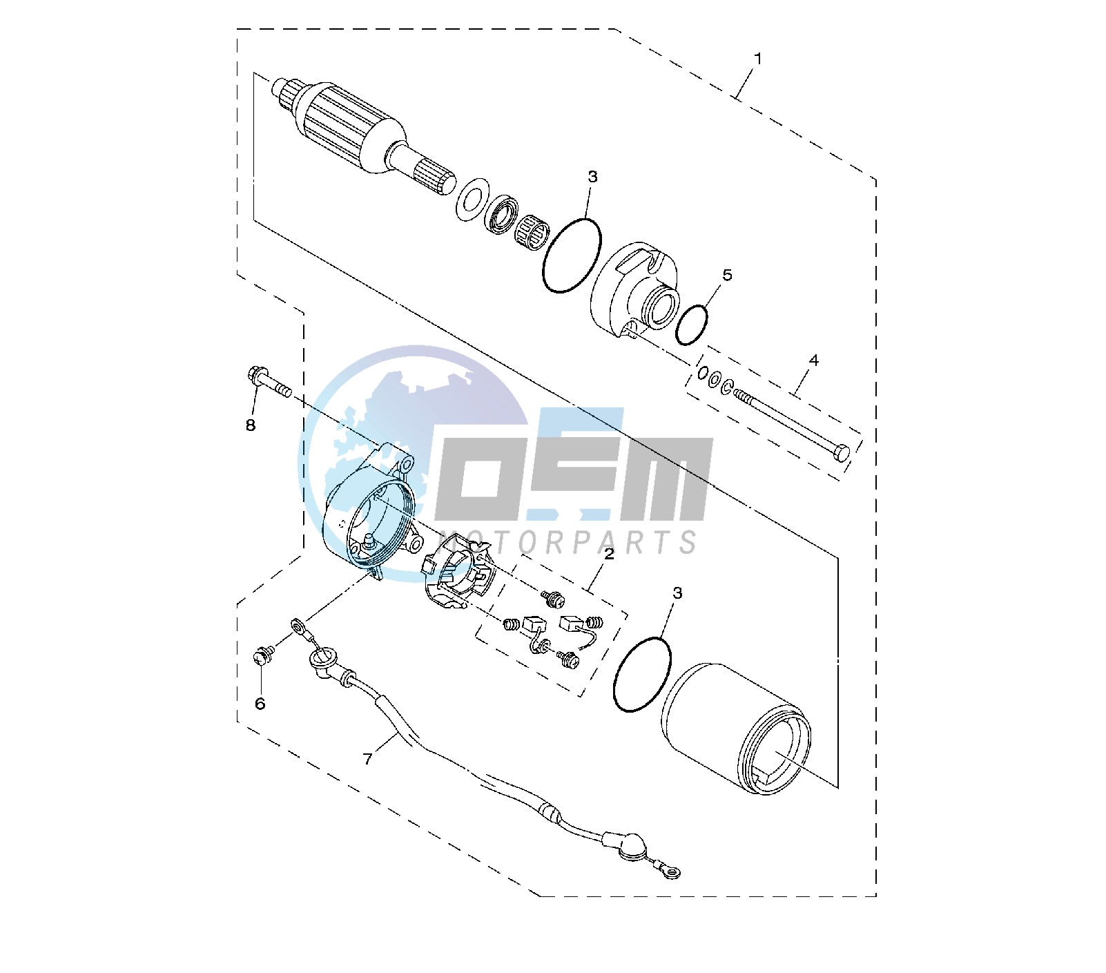 STARTING MOTOR