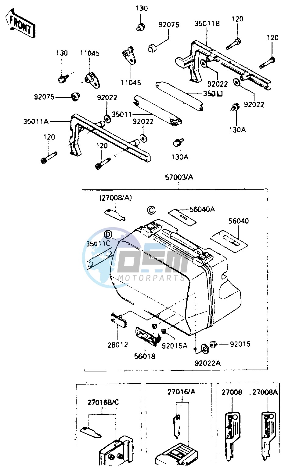 ACCESSORY-- SADDLEBAG- -