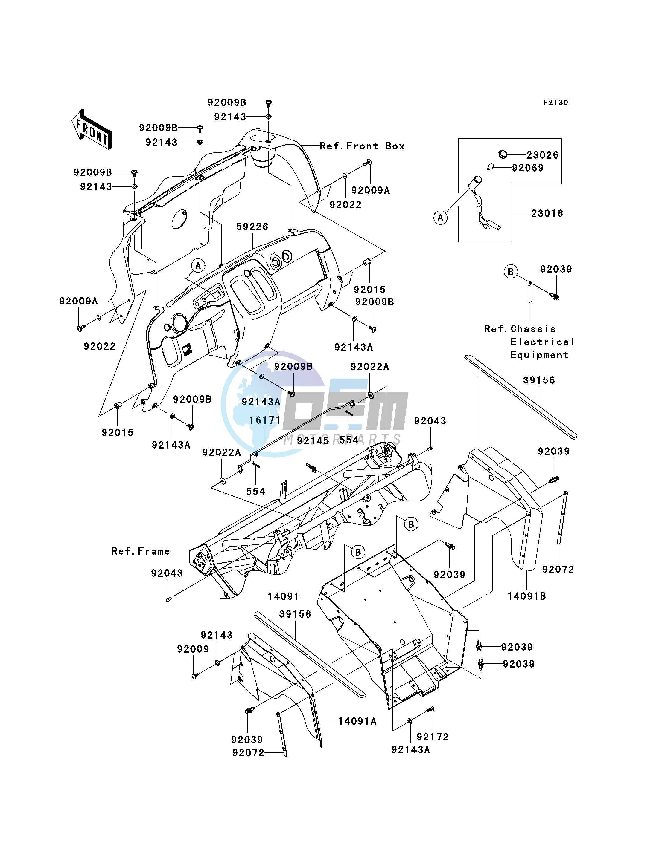 FRAME FITTINGS-- FRONT- -