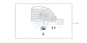 XL1000VA9 UK - (E / ABS MKH) drawing NARROW PANNINR PA