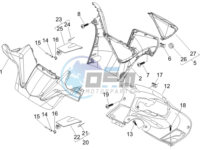 Anti-percolation system