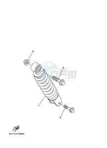 ED06 drawing REAR ARM & SUSPENSION