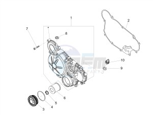 RX 125 E4 (APAC) drawing Clutch cover