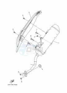 GPD150-A NMAX 150 (BV49) drawing REAR BRAKE CALIPER