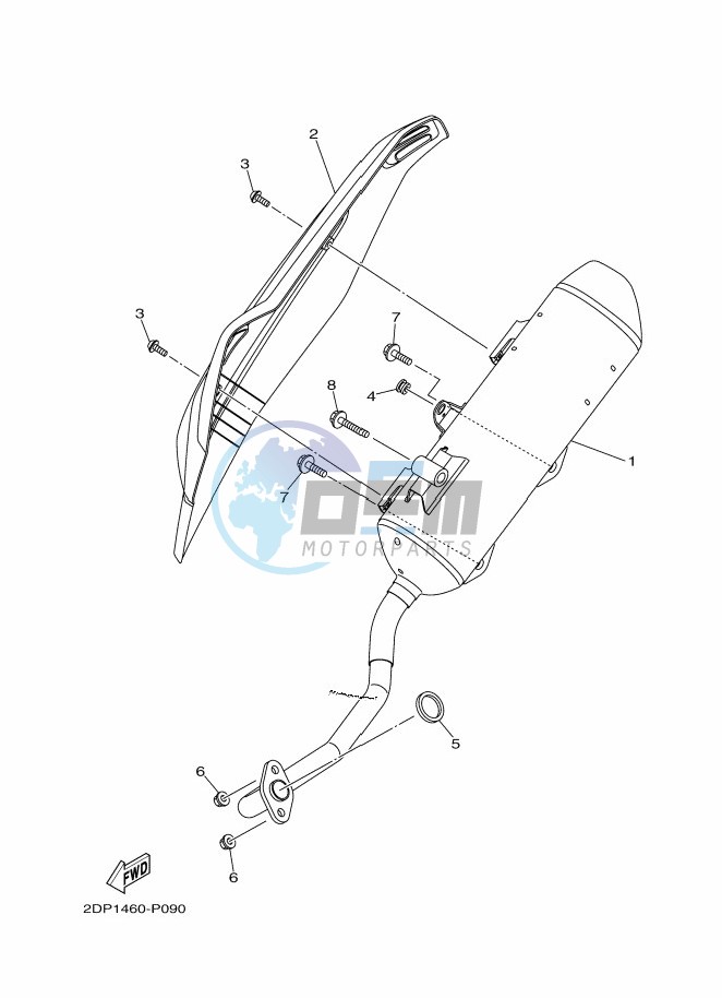 REAR BRAKE CALIPER