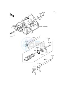 NINJA 300 ABS EX300BGF XX (EU ME A(FRICA) drawing Gear Change Drum/Shift Fork(s)