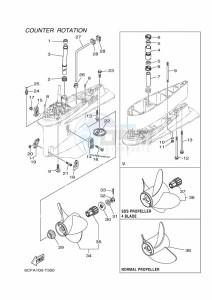 LF300XCA-2019 drawing PROPELLER-HOUSING-AND-TRANSMISSION-4