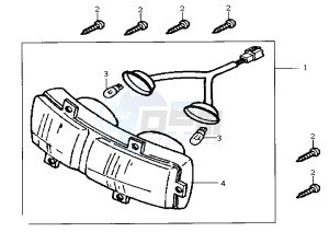 JET - 50 cc drawing HEADLIGHT