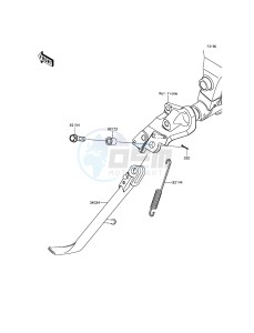 VULCAN S EN650AGF XX (EU ME A(FRICA) drawing Stand(s)