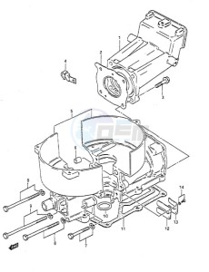 DT 2 drawing Cylinder (1986 to 1989)