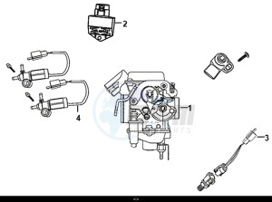 X'PRO 50 (25 Km/h) (AE05W9-NL) (E4) (L8-M1) drawing CARB.