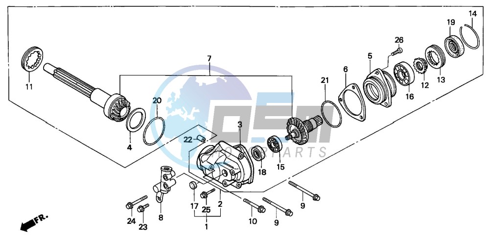 SIDE GEAR CASE