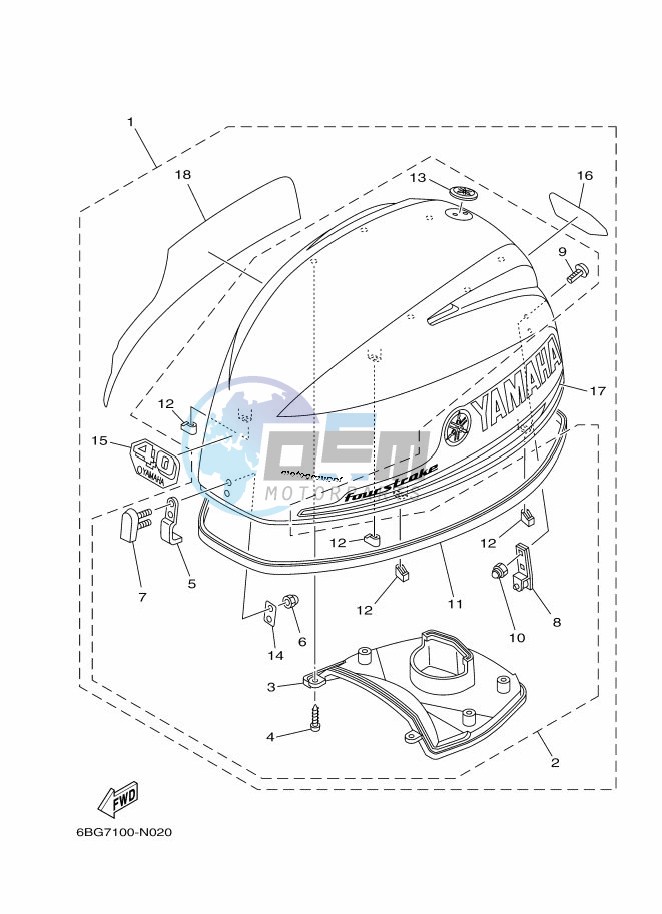 TOP-COWLING