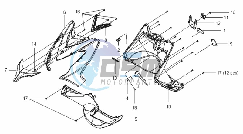 COWLING FRONT / COWLING INNER