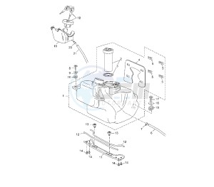 YP R X-MAX ABS 250 drawing FUEL TANK