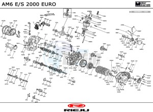 RS2-50-MATRIX-YELLOW drawing ENGINE  AM6 ES 2000 EURO