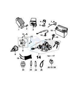 KISBEE A NX drawing ELECTRIC PART