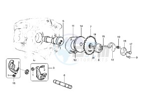 BEVERLY 125-200 drawing Camshaft