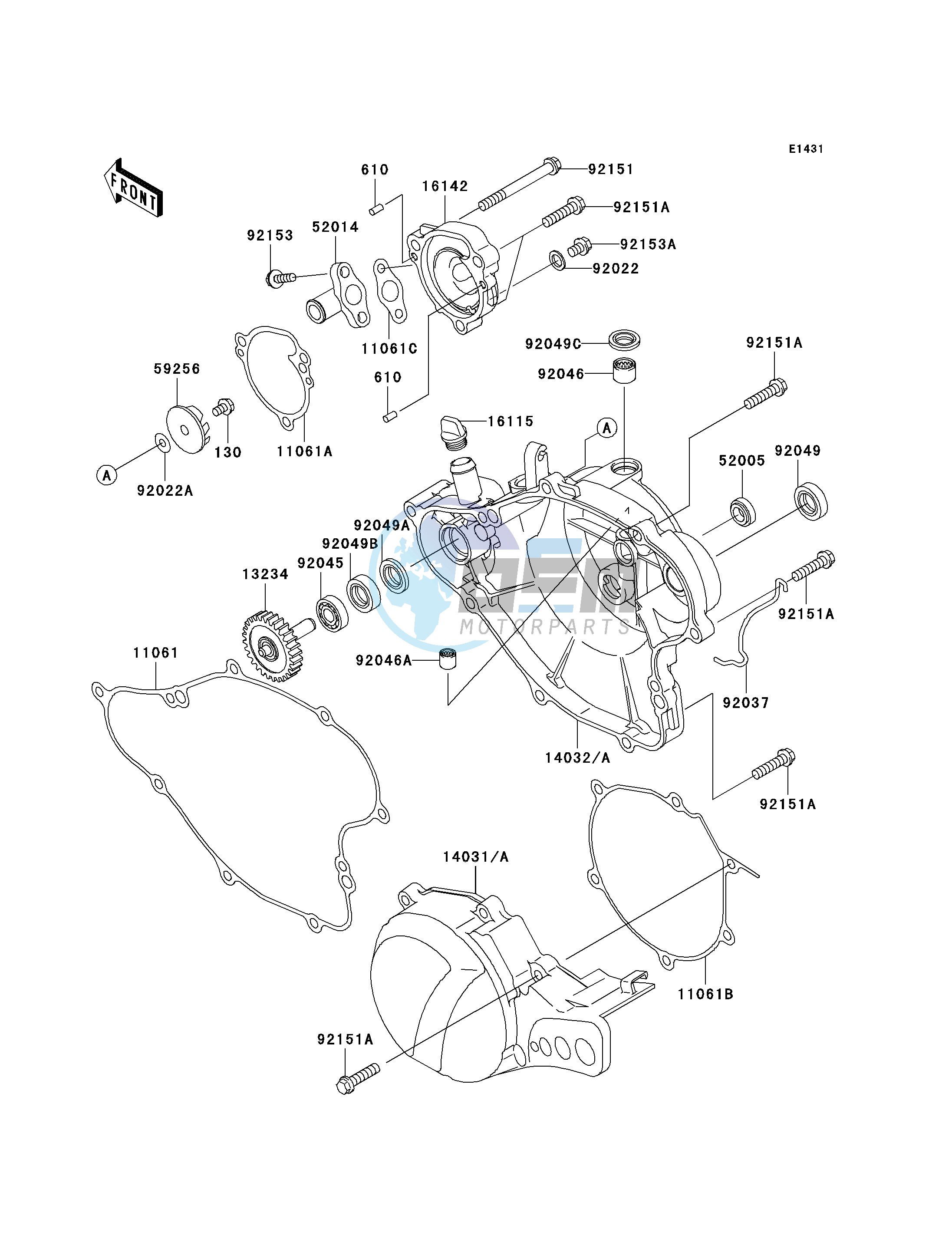 ENGINE COVER-- S- -