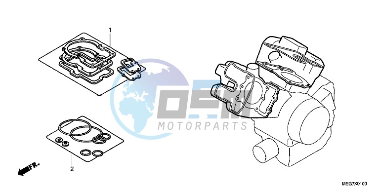 GASKET KIT A