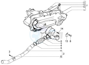 LX 50 4T drawing Transmission cover