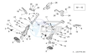 Dorsoduro 750 ABS USA-CND (NAFTA) (CND, USA) drawing Foot rests