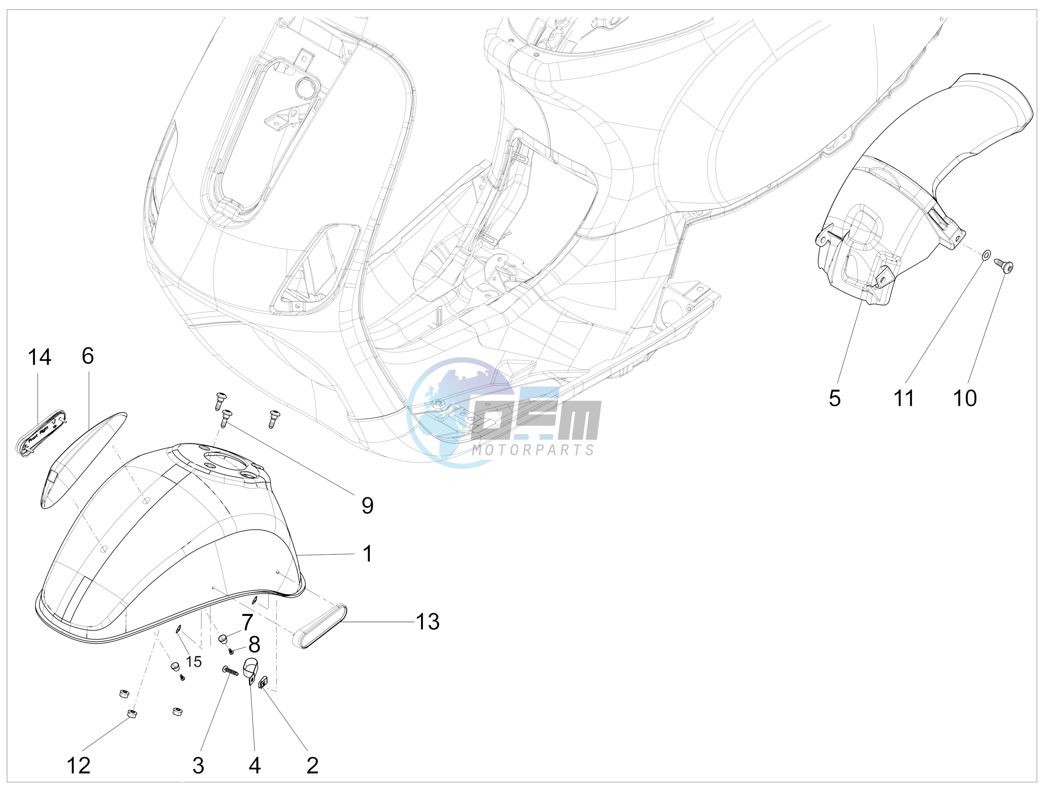 Wheel housing - Mudguard