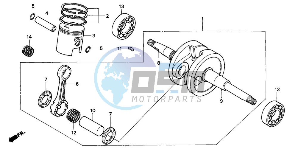 CRANKSHAFT/PISTON