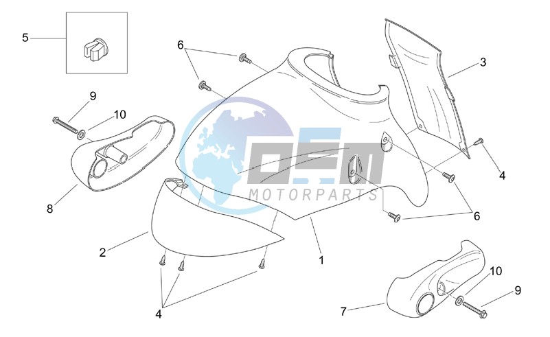 Front body - Front mudguard