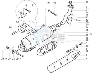 Beverly 500 drawing Silencer