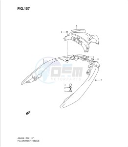 AN400Z drawing PILLION RIDER HANDLE (AN400L1 E19)