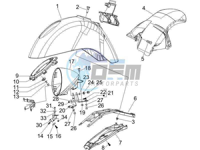 Wheel housing - Mudguard