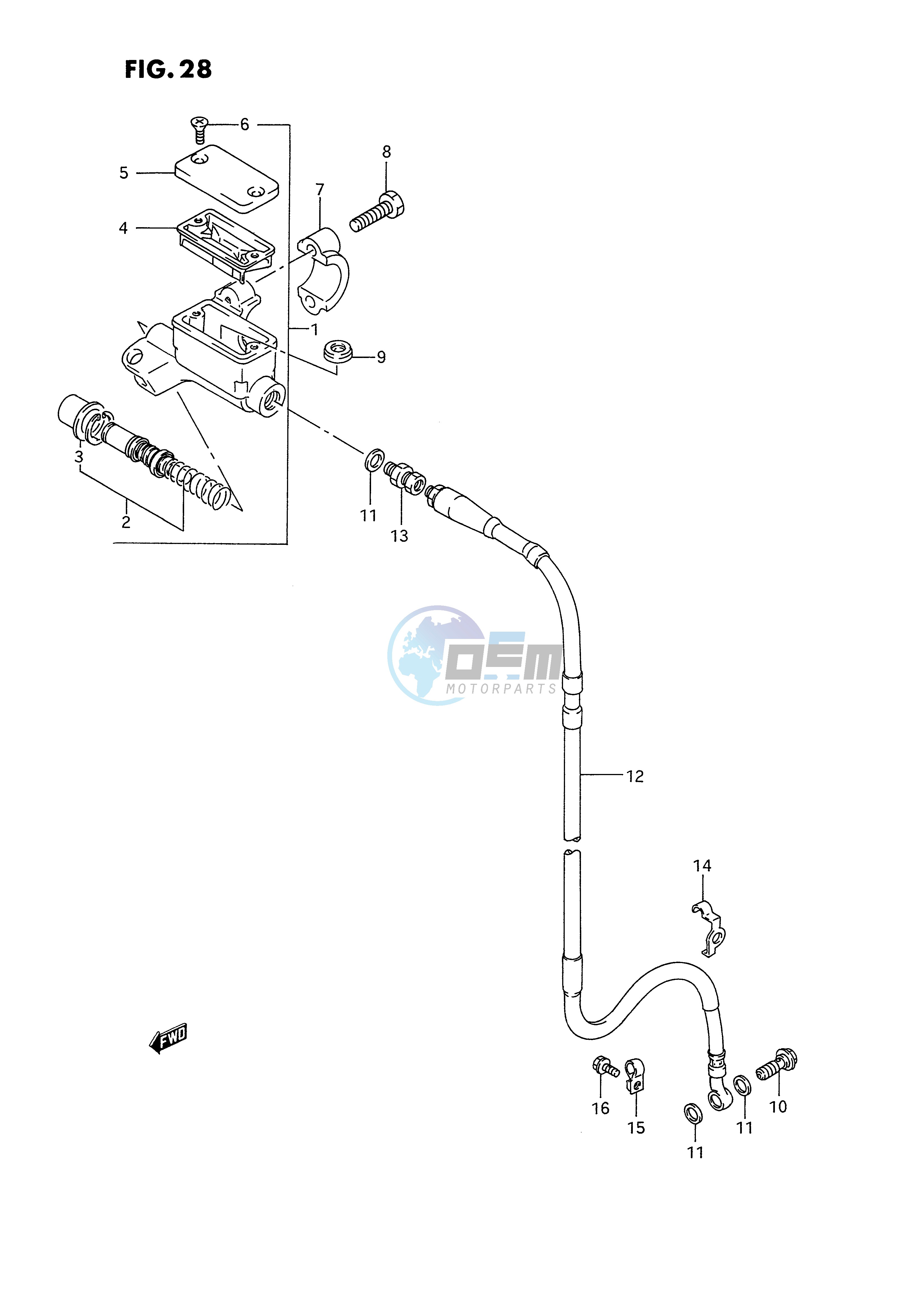 FRONT MASTER CYLINDER