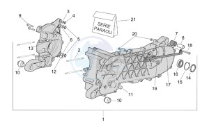 SR 50 IE-Carb drawing Crankcase