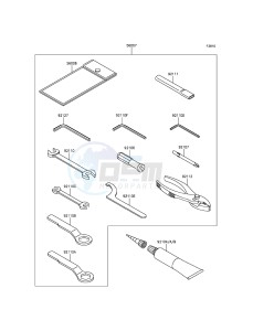 Z800_ABS ZR800DEF UF (UK FA) XX (EU ME A(FRICA) drawing Owner's Tools