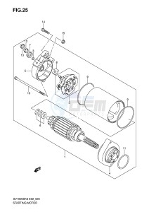 SV1000 (E2) drawing STARTING MOTOR