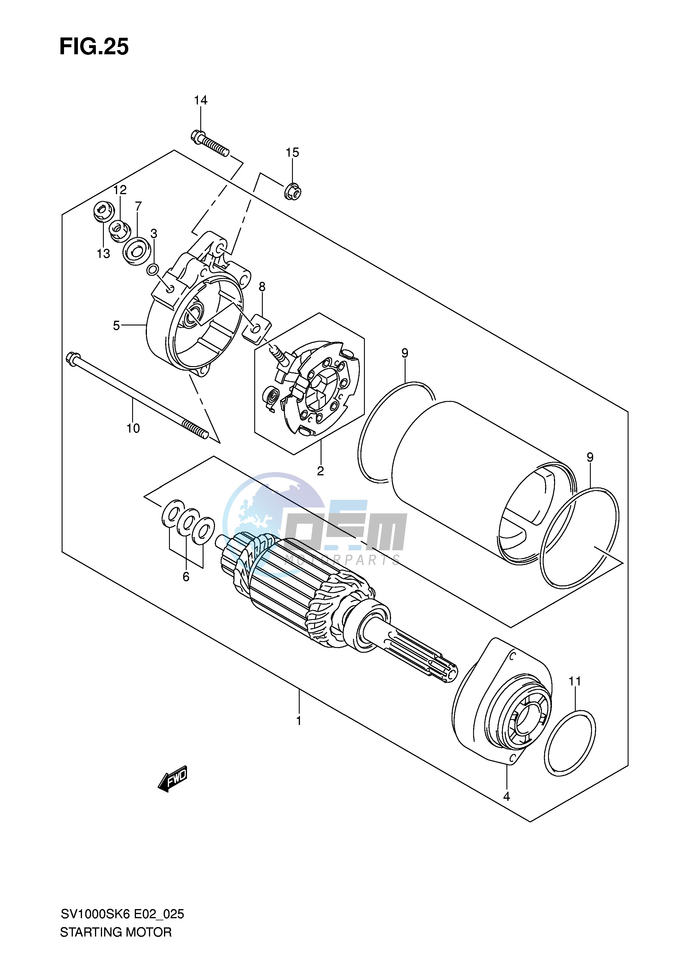 STARTING MOTOR