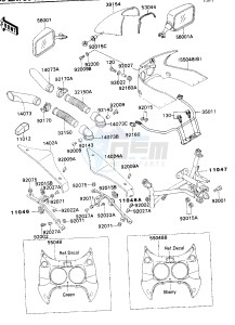 ZX 750 H [NINJA ZX-7] (H1) [NINJA ZX-7] drawing COWLING