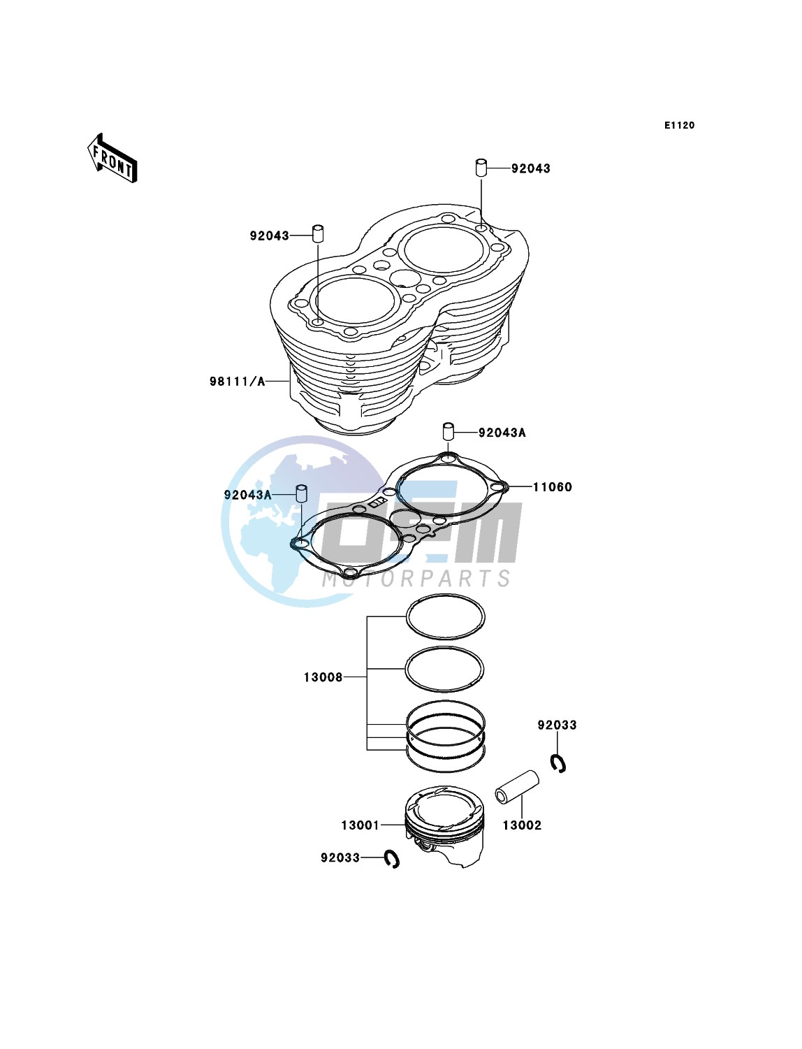 Cylinder/Piston(s)