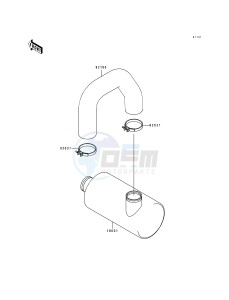 JH 750 D [XIR] (D1) [XIR] drawing WATER MUFFLER