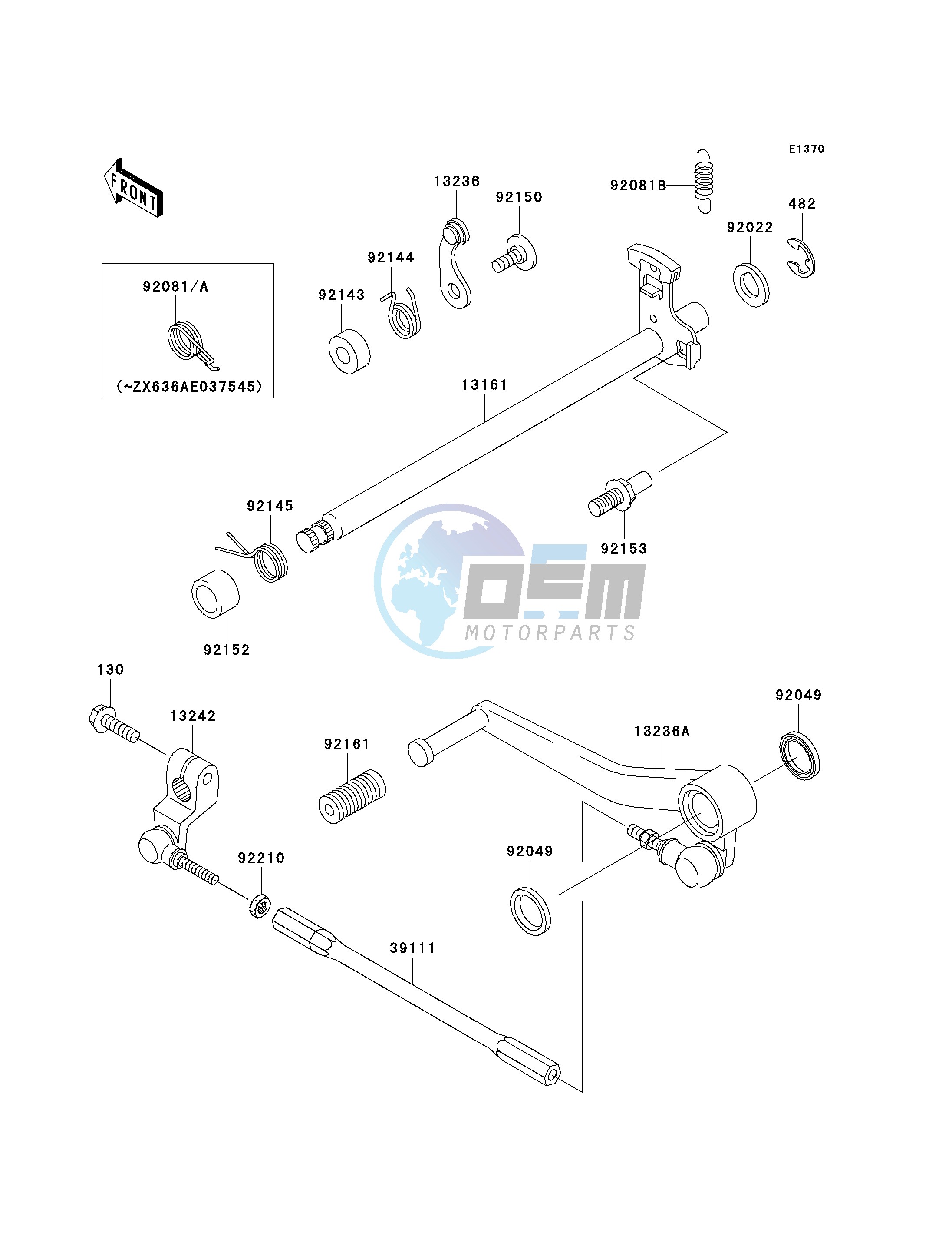 GEAR CHANGE MECHANISM